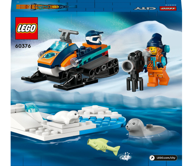 LEGO City 60376 Skuter śnieżny badacza Arktyki - 1144452 - zdjęcie 6